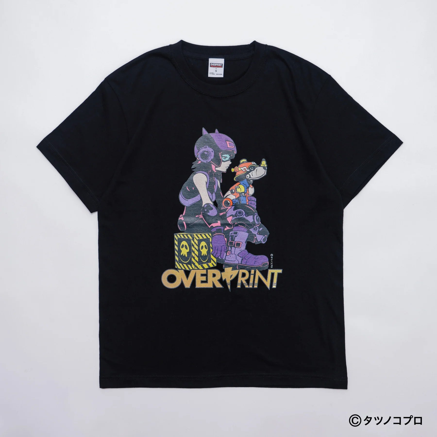 Over Print -Yatterman Tee_ヤッターワンとトンズラー - 2 Colors