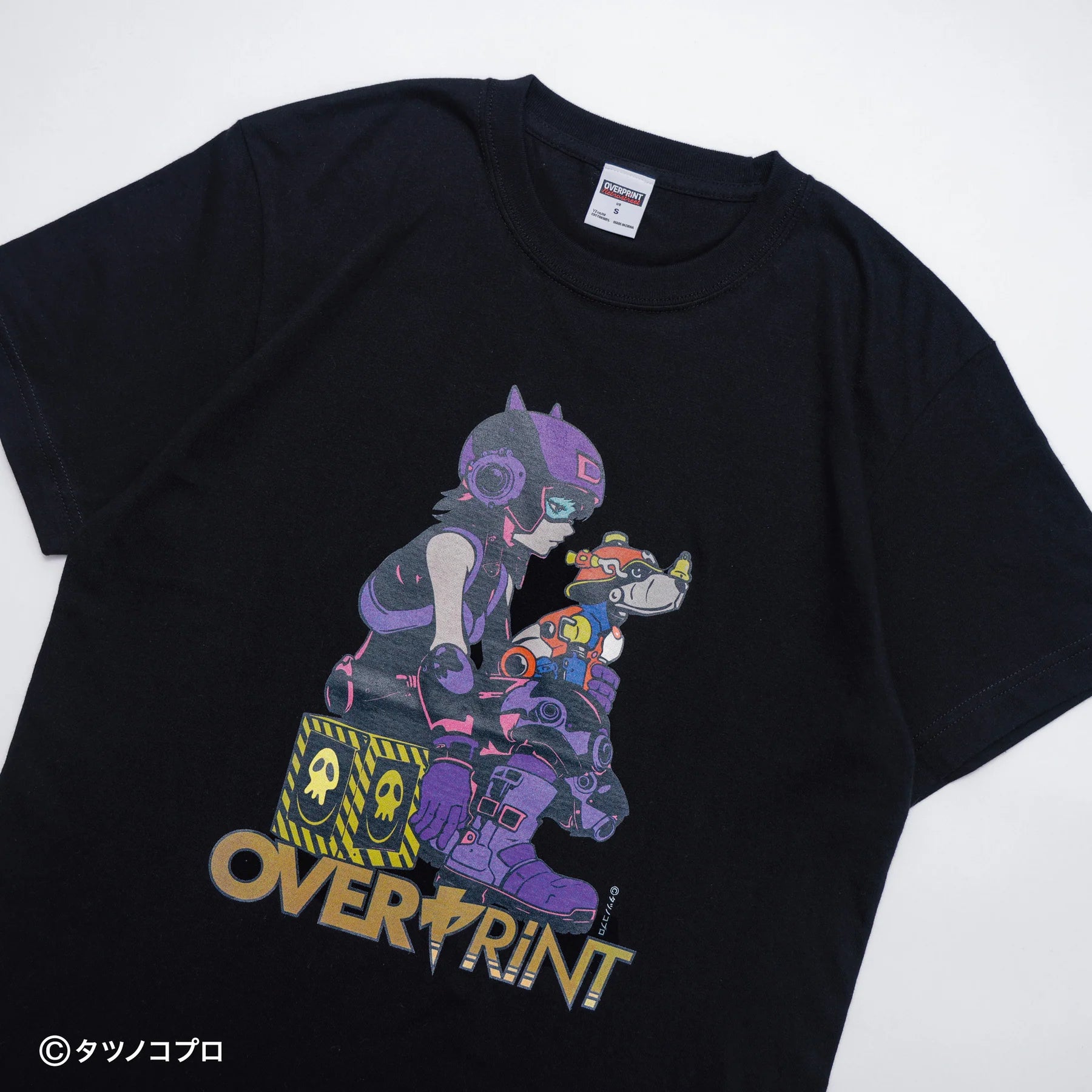 Over Print -Yatterman Tee_ヤッターワンとトンズラー - 2 Colors