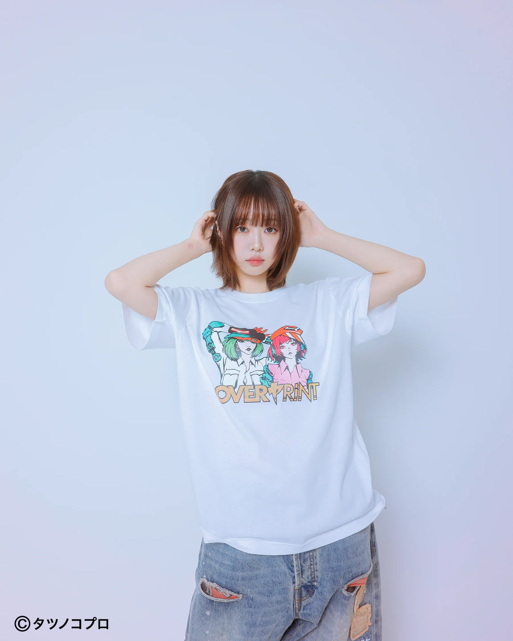 Over Print - Yatterman Tee_ヤッターマン1号2号 - 2 Colors