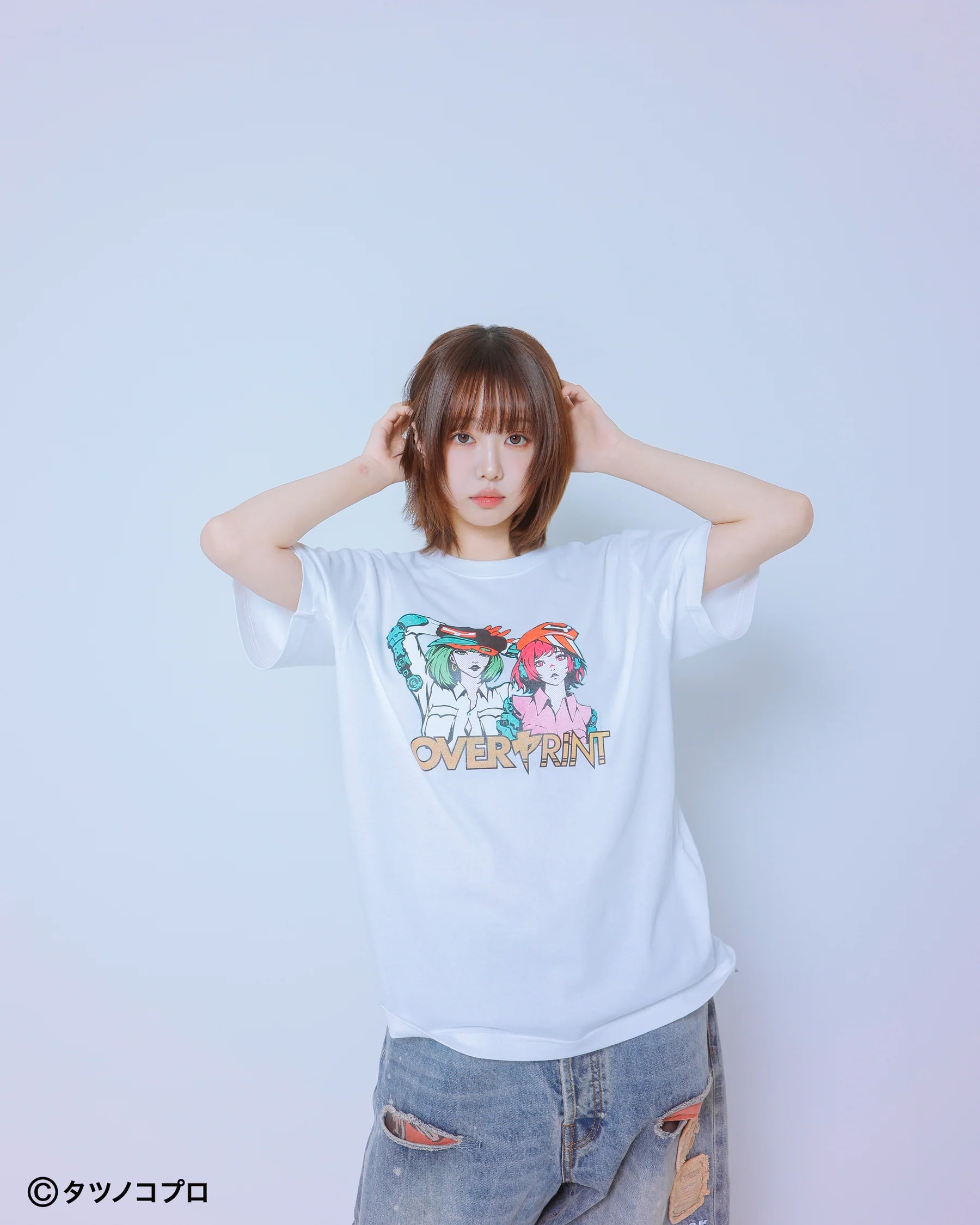 Over Print - Yatterman Tee_ヤッターマン1号2号 - 2 Colors