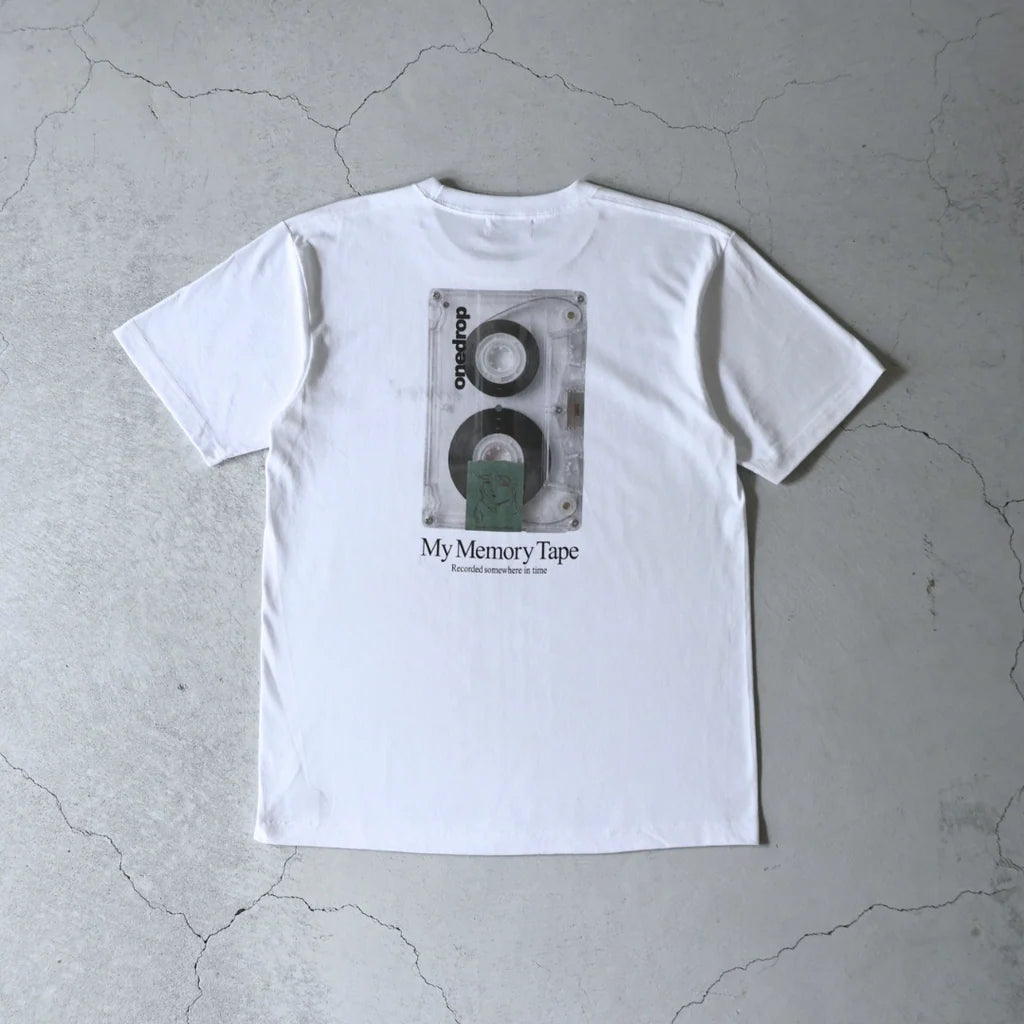 One Drop Shimada Tsukasa My Memory Tape T-shirt