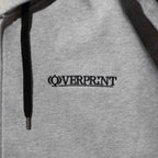 Over Print - OVERPRINT Zip Hoodie - Ash Gray