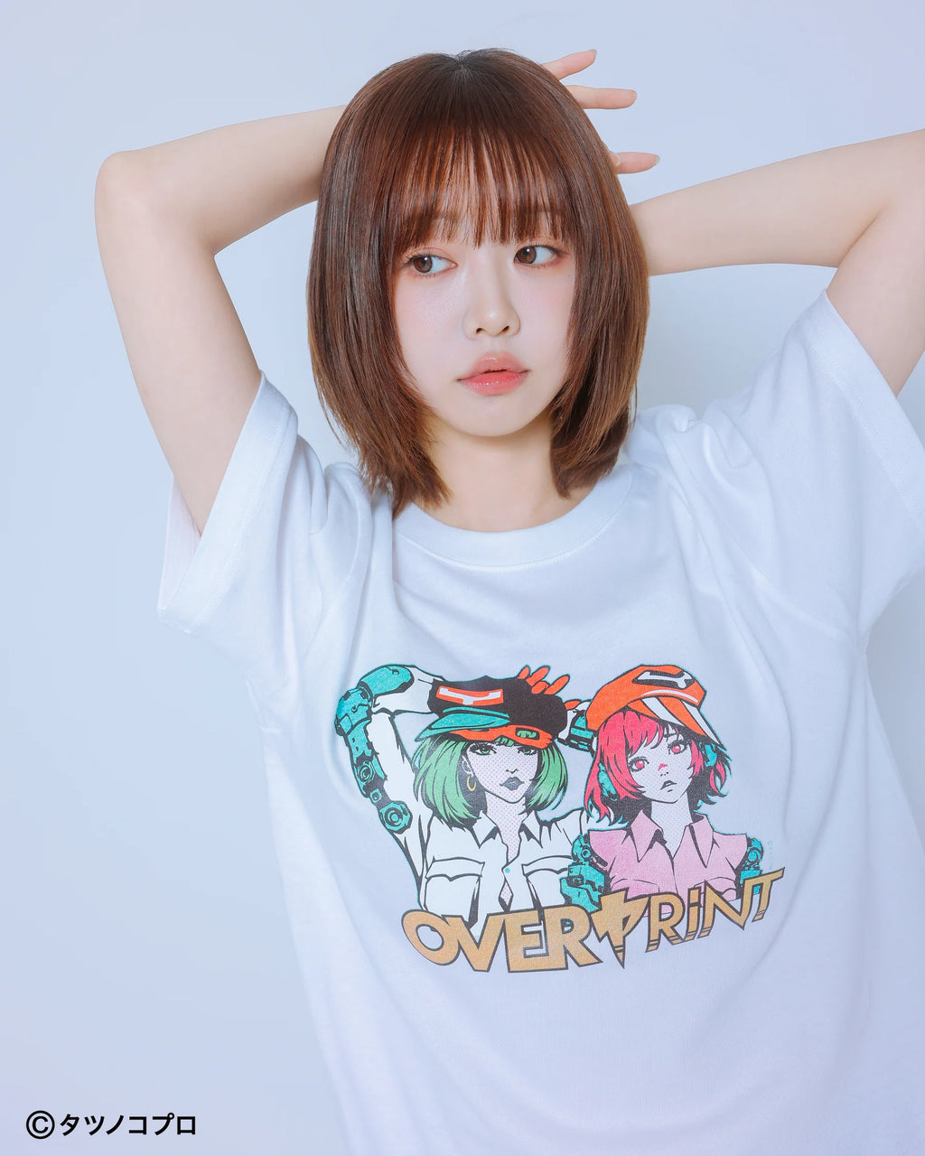 Over Print - Yatterman Tee_ヤッターマン1号2号 - 2 Colors