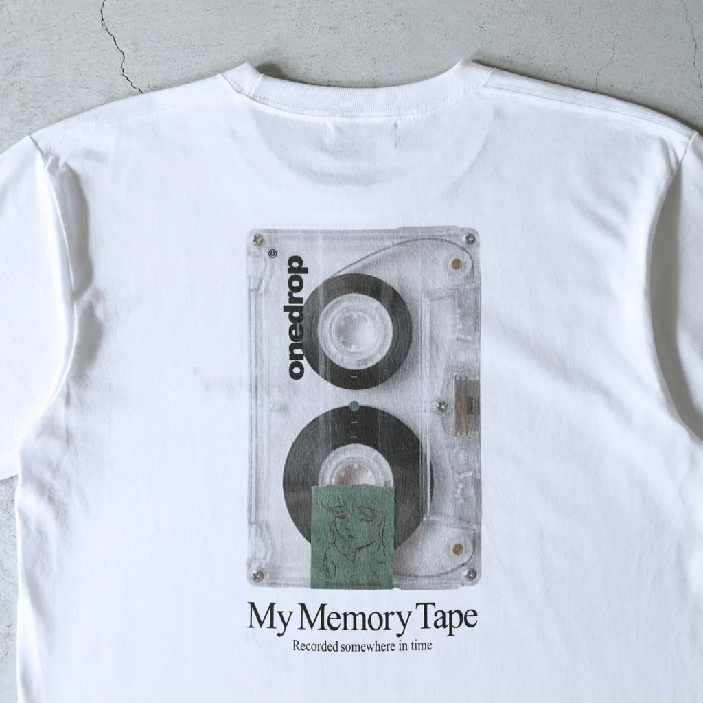 One Drop Shimada Tsukasa My Memory Tape T-shirt