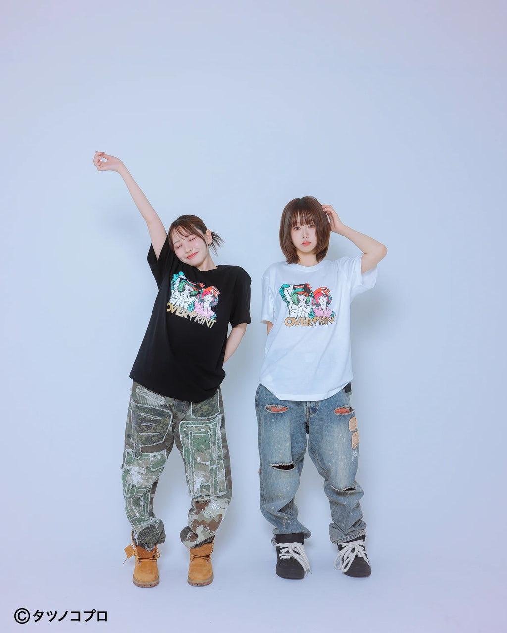 Over Print - Yatterman Tee_ヤッターマン1号2号 - 2 Colors