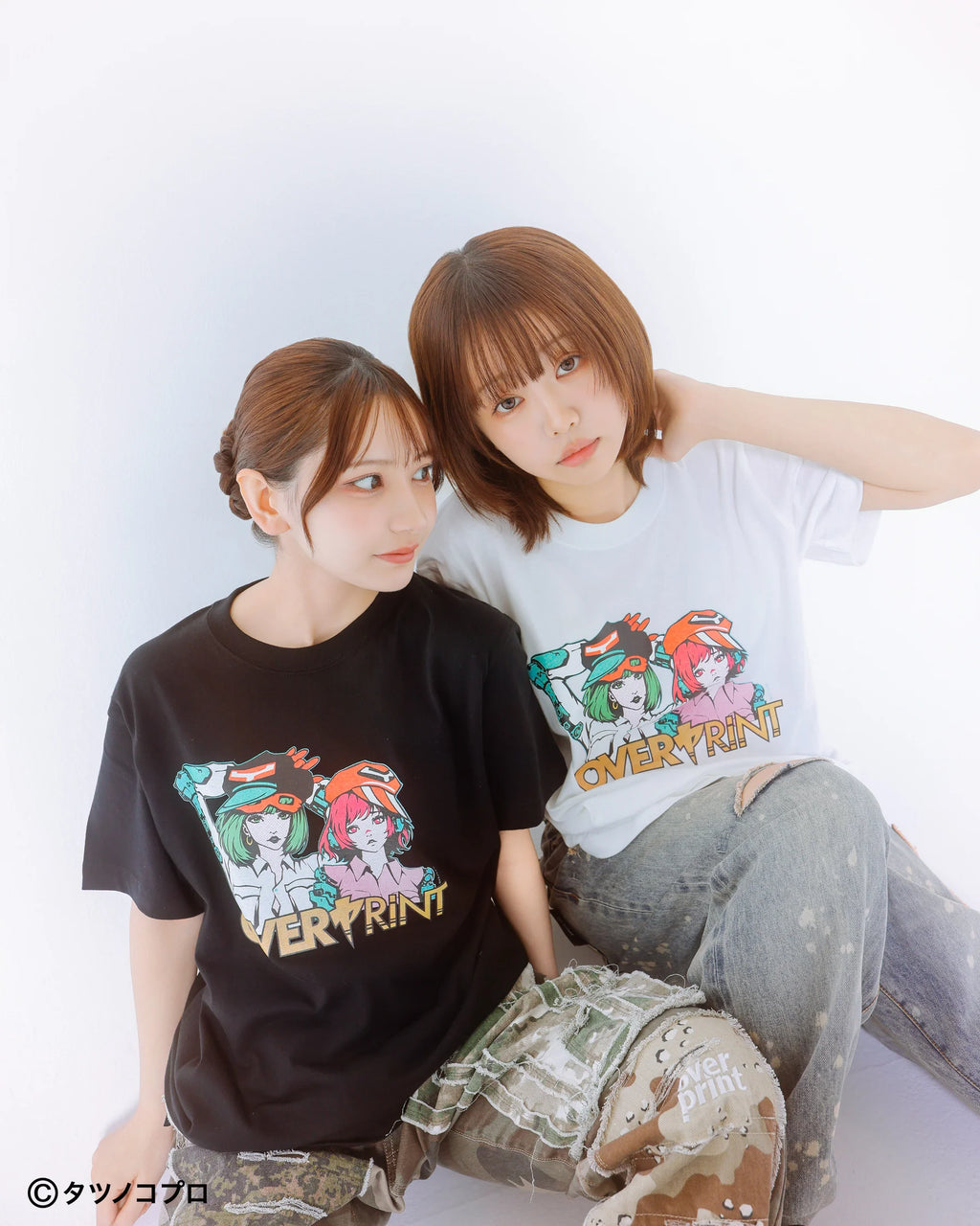 Over Print - Yatterman Tee_ヤッターマン1号2号 - 2 Colors