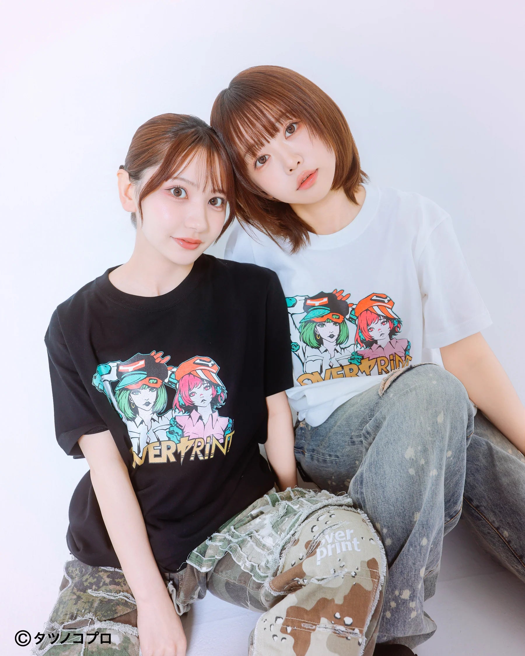 Over Print - Yatterman Tee_ヤッターマン1号2号 - 2 Colors