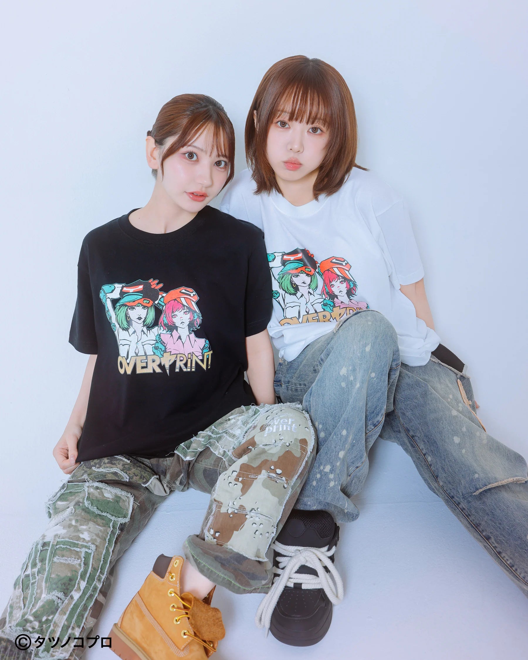 Over Print - Yatterman Tee_ヤッターマン1号2号 - 2 Colors