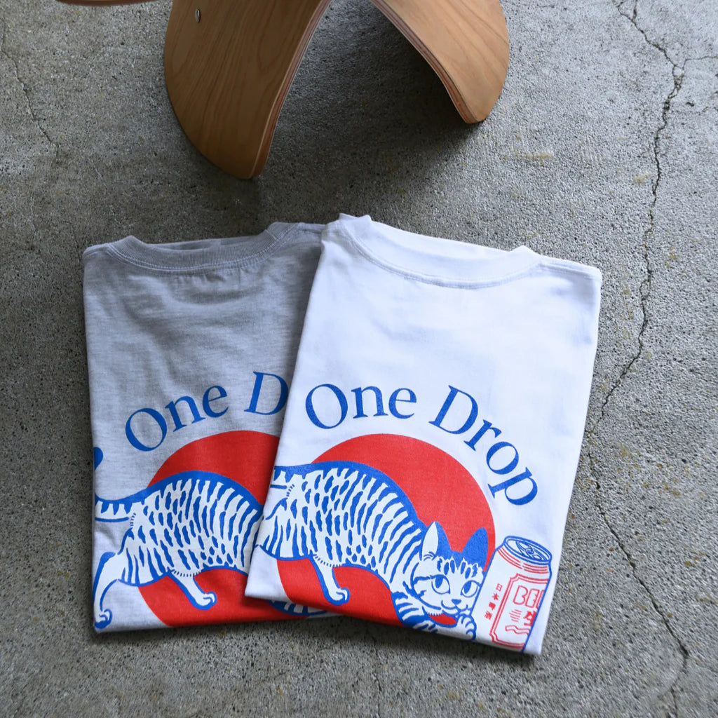 One Drop - Tomowaka Cat Rush T-shirt - 2 Colors