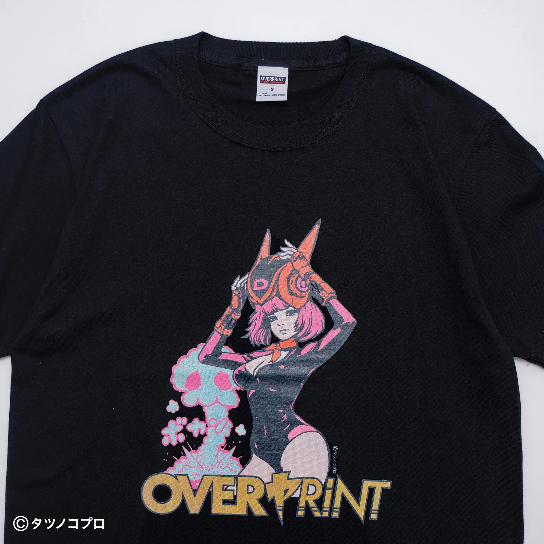 Over Print -Yatterman Tee_ドロンジョ - 2 Colors