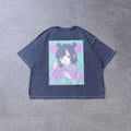 Over Print POP ART pigment Tee Ver15 GLOW IN THE DARK