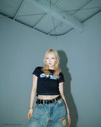 Over Print - Ledies Mini Tee  - 2 Colors