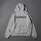 Over Print - OVERPRINT Zip Hoodie - Ash Gray