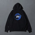 Over Print - MOON CHiLD Zip Hoodie - Charcoal