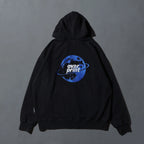 Over Print - MOON CHiLD Zip Hoodie - Charcoal