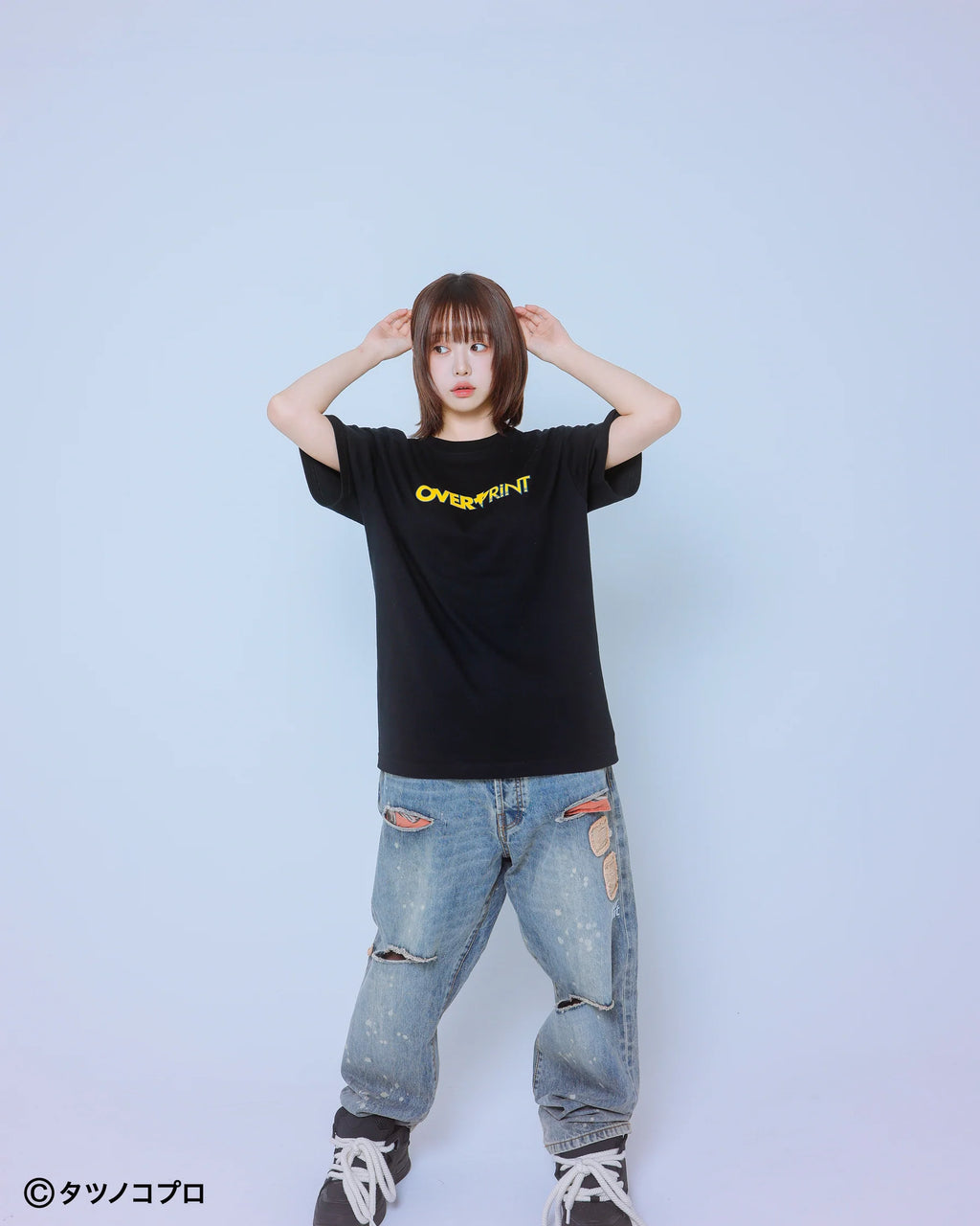 Over Print Yatterman Tee_ヤッターマン2號
