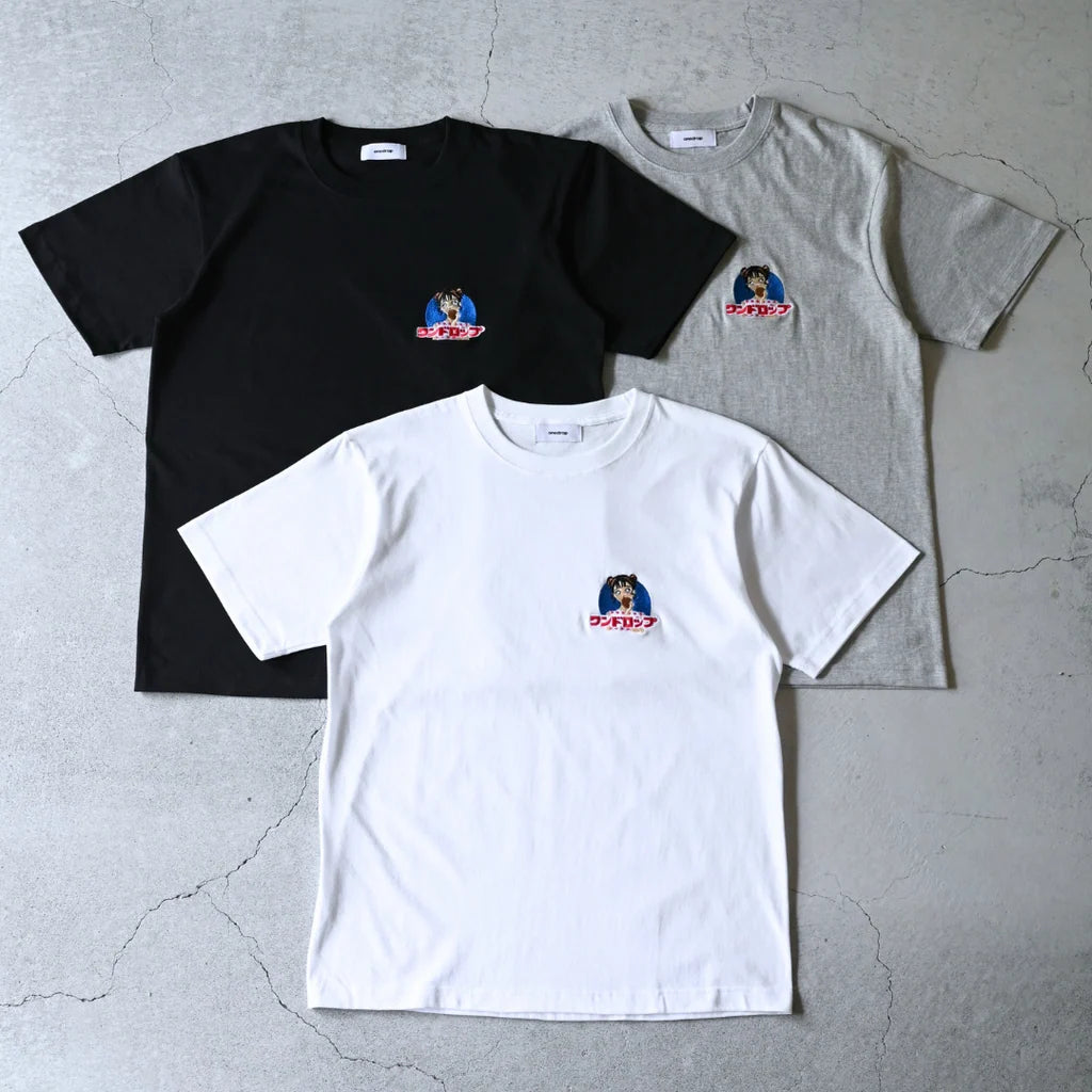 島田つか沙 ビスケット刺繍 Tshirt