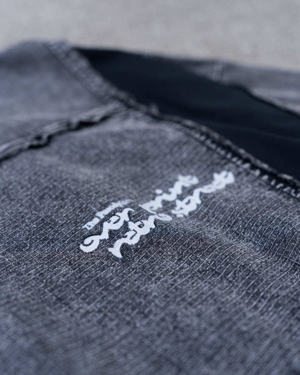 Over Print - pigment Rebirth LS Tee_yinhao_limited