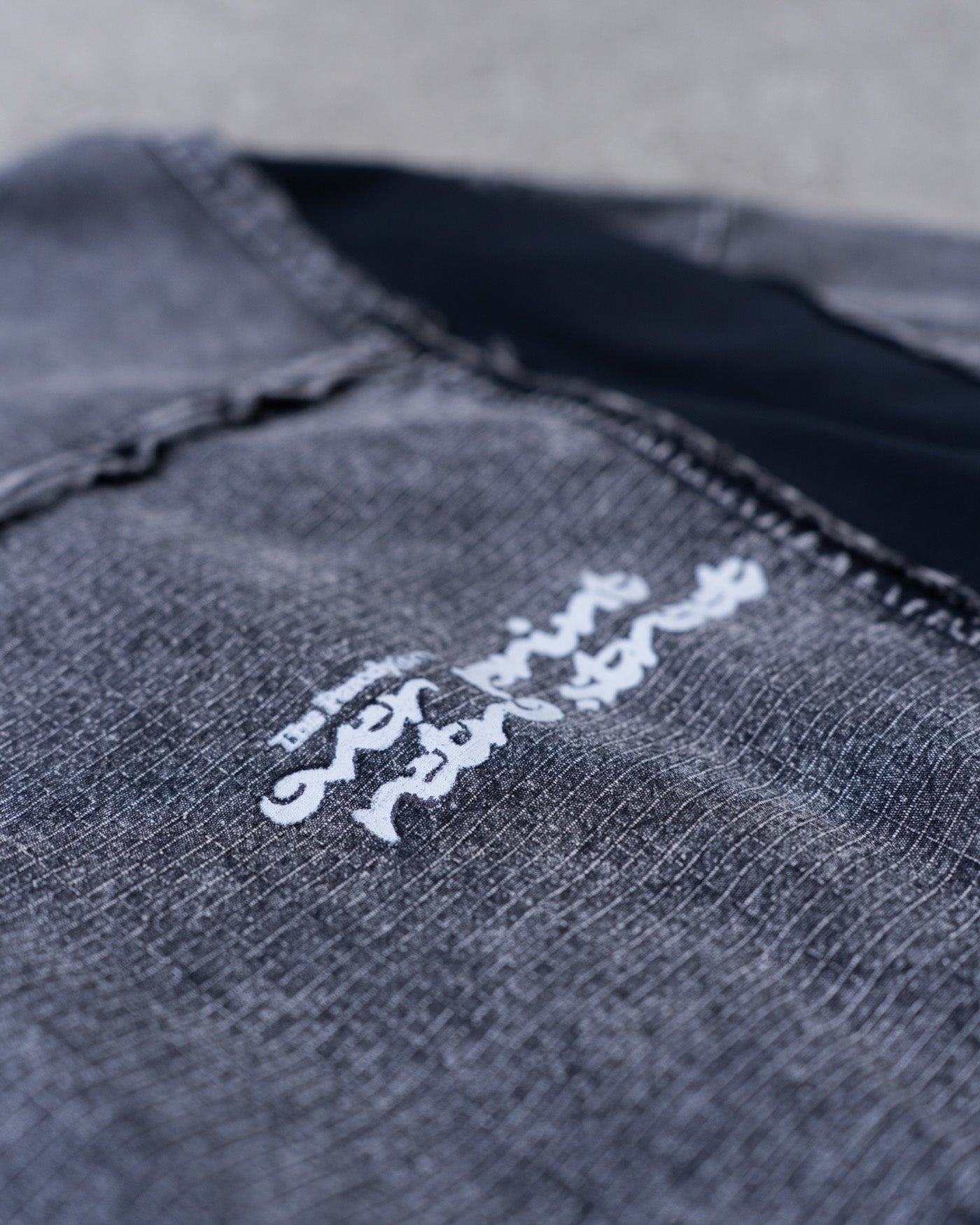 Over Print - pigment Rebirth LS Tee_yinhao_limited