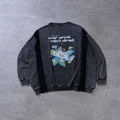 Over Print - pigment Rebirth LS Tee_yinhao_limited