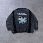 Over Print - pigment Rebirth LS Tee_yinhao_limited