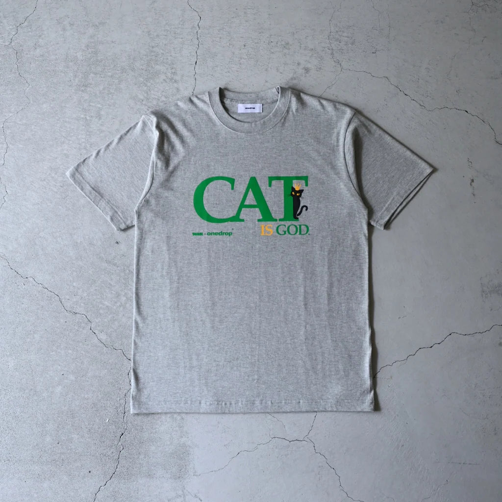 ともわか CAT IS GOD Tshirt