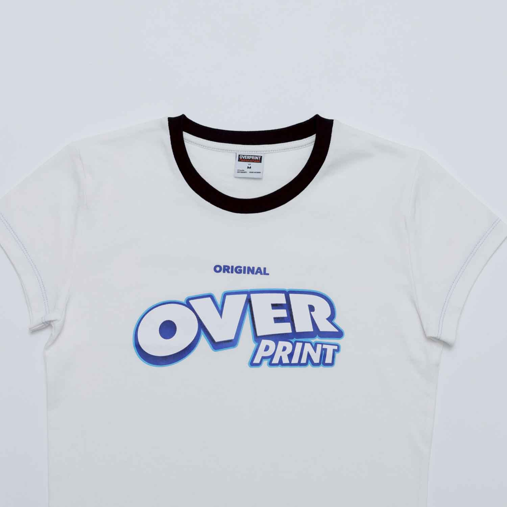 Over Print - Ledies Mini Tee  - 2 Colors