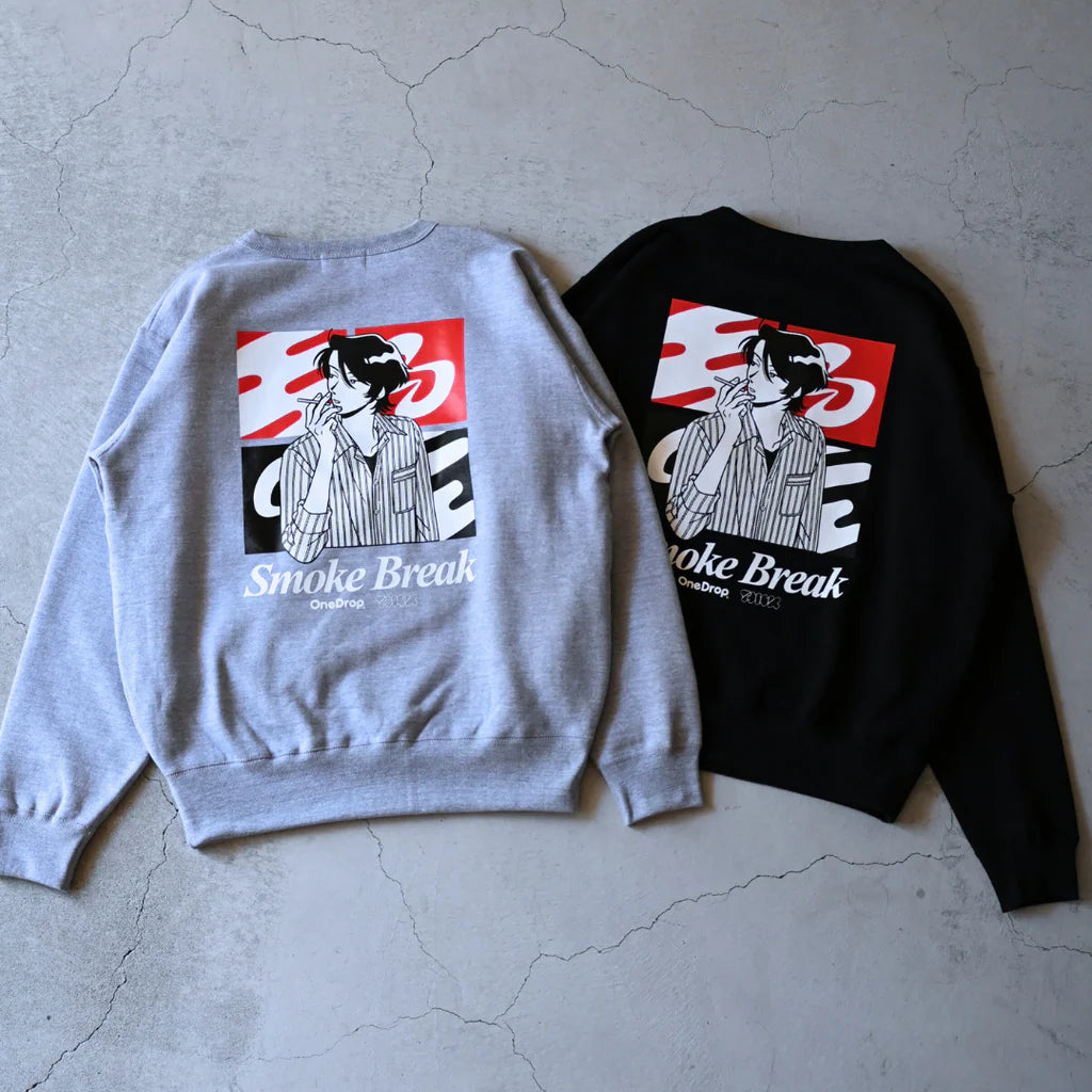 One Drop - Tomowaka "Smoke Break" Sweatshirt - 2 Colors