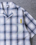 Over Print NEW MOON check shirts