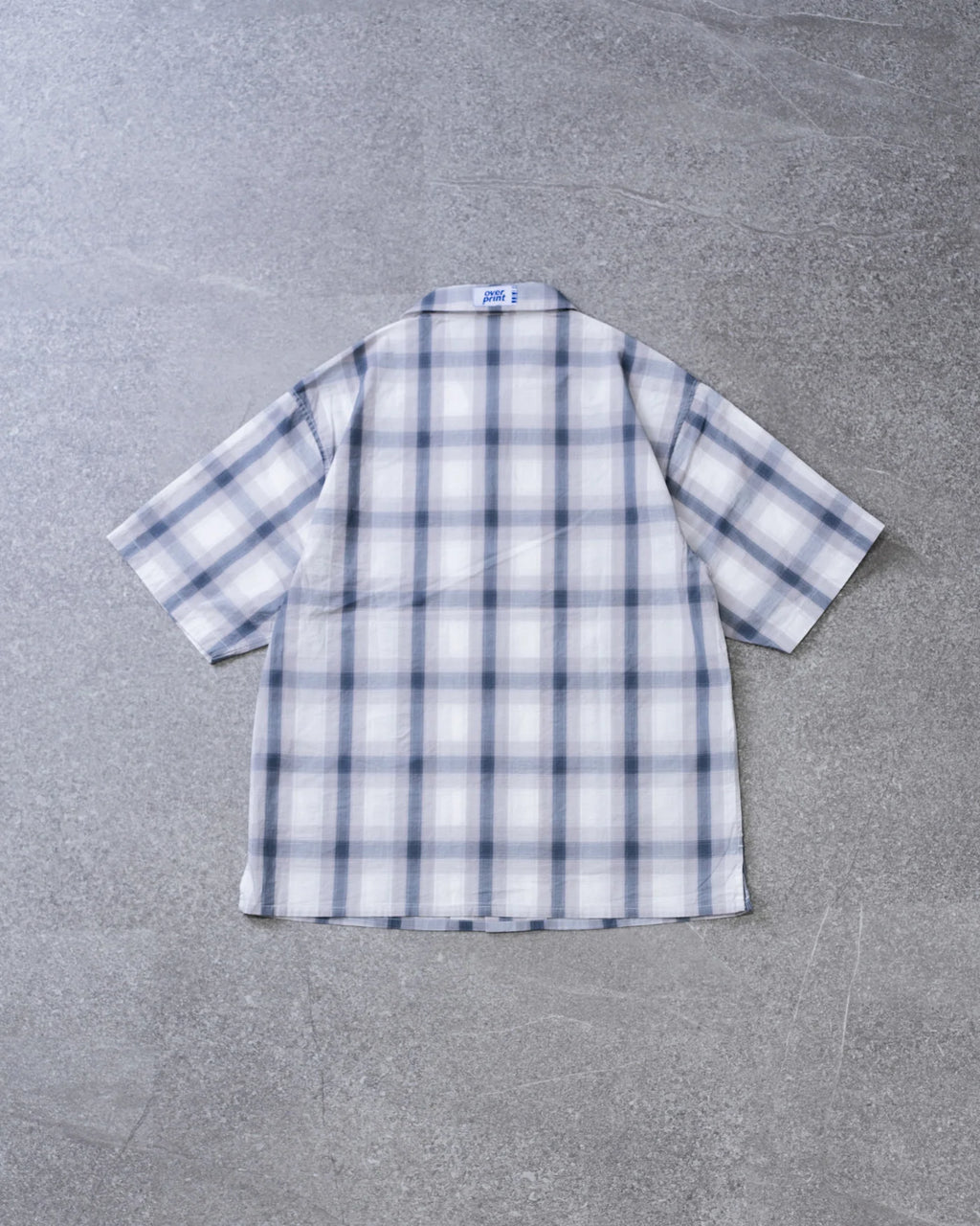 Over Print NEW MOON check shirts