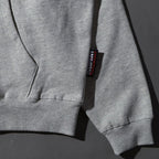 Over Print - MOON CHiLD Zip Hoodie - Ash