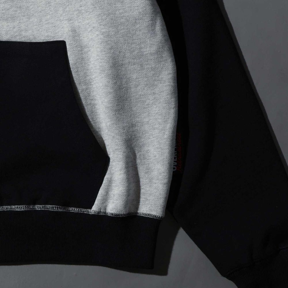 Over Print - EVERYDAY Zip Hoodie - Ash
