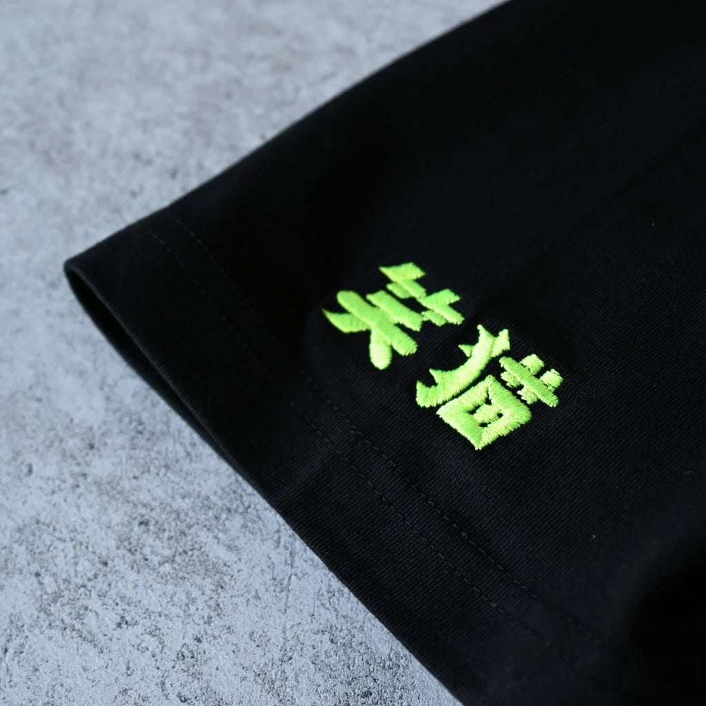 ともわか 笑猫刺繡 Tshirt