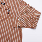 Over Print BREAK WIDE SHIRTS STRIPE 寬版條紋長袖襯衫