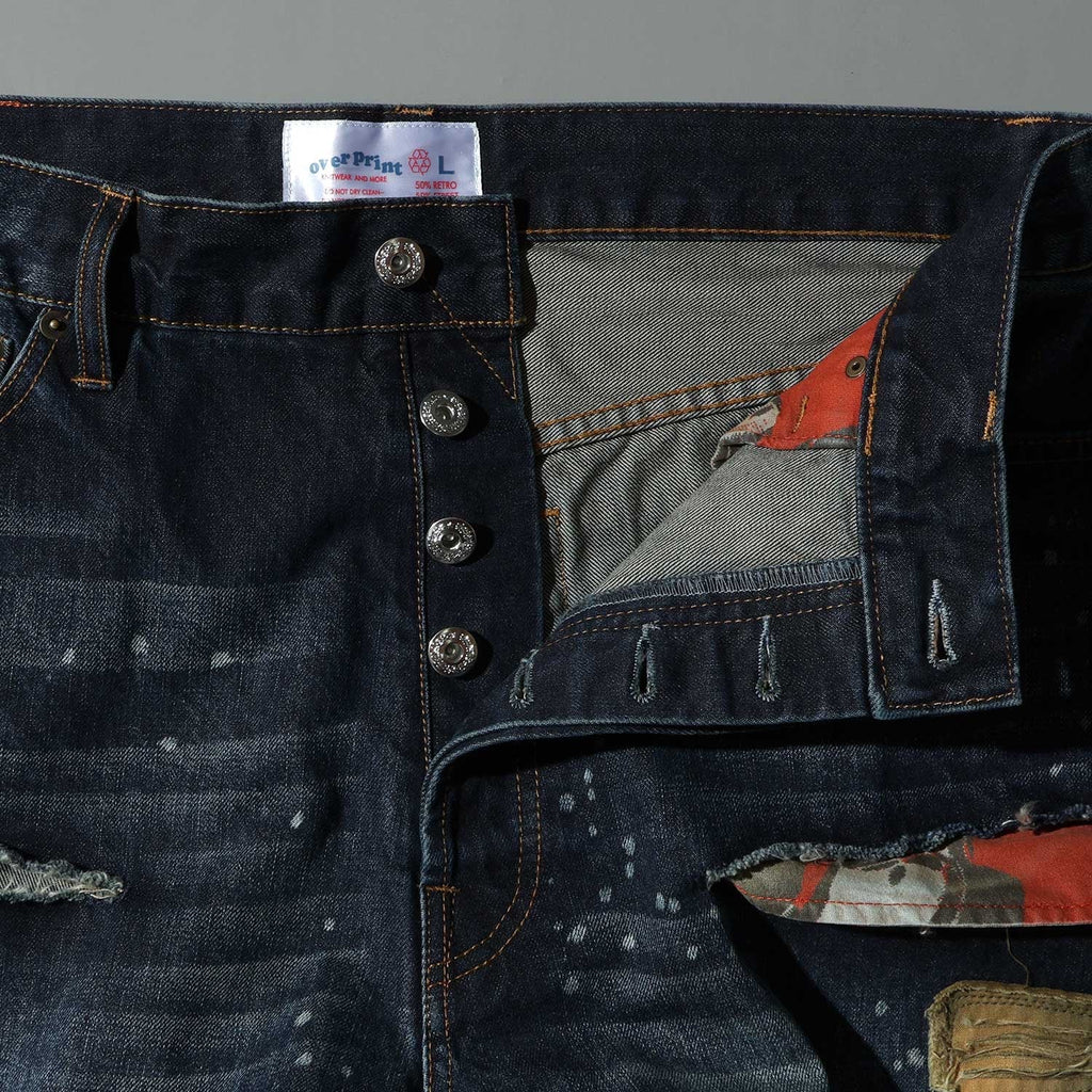 Over Print - REPAIR PANTS TYPE_D