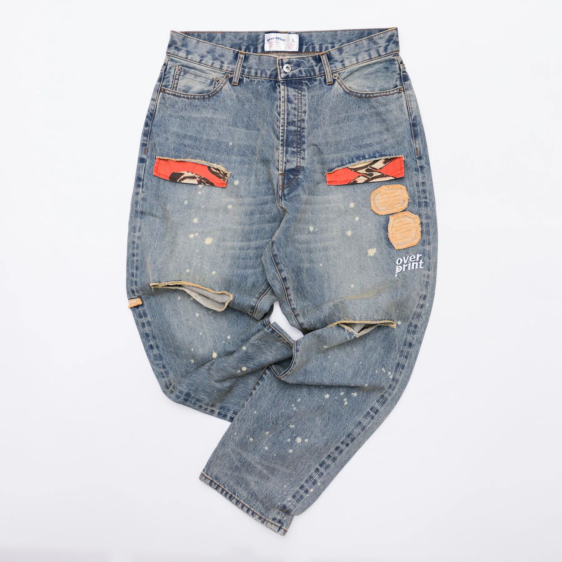 Over Print - REPAIR PANTS TYPE_D
