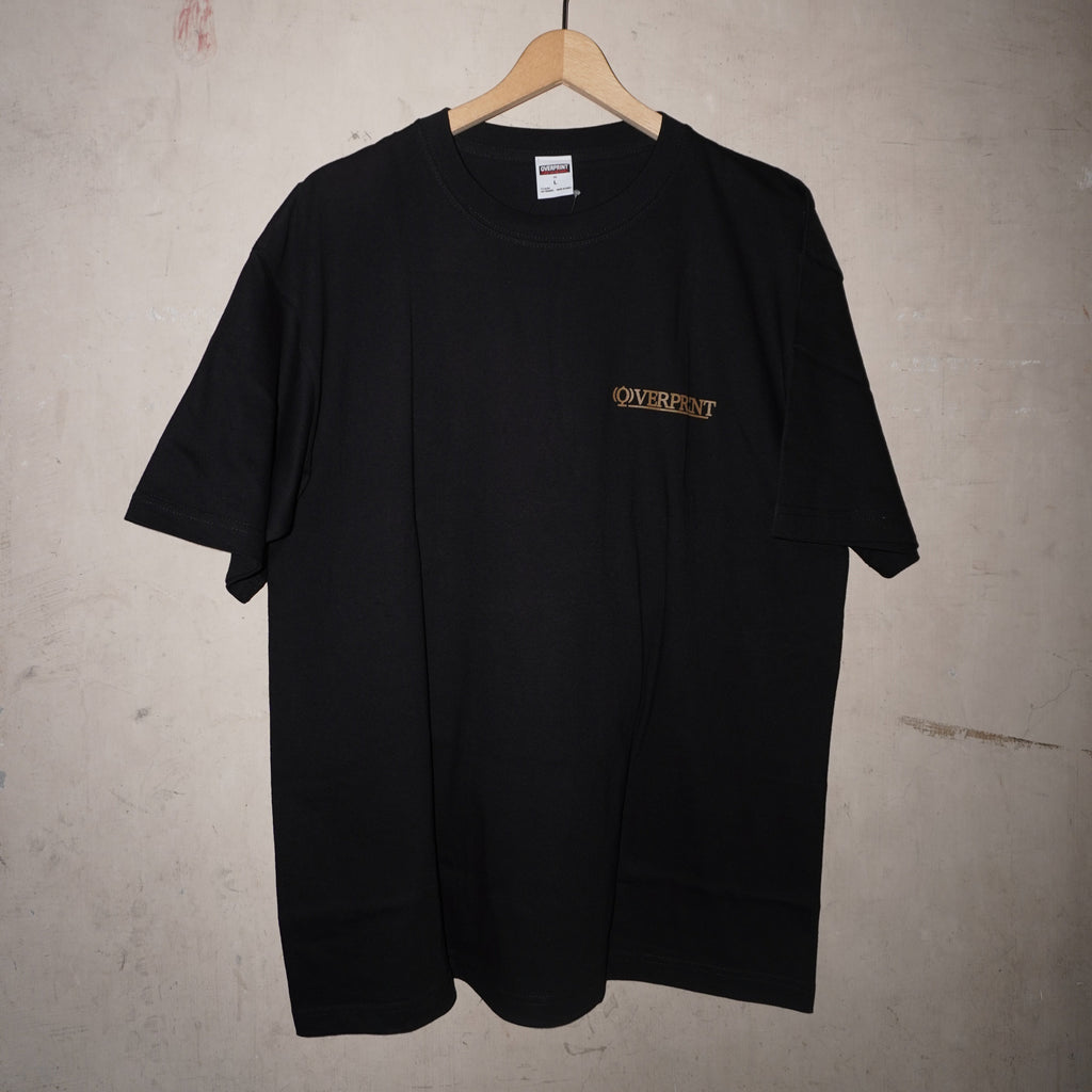 Over Print yinhao Tee_brown
