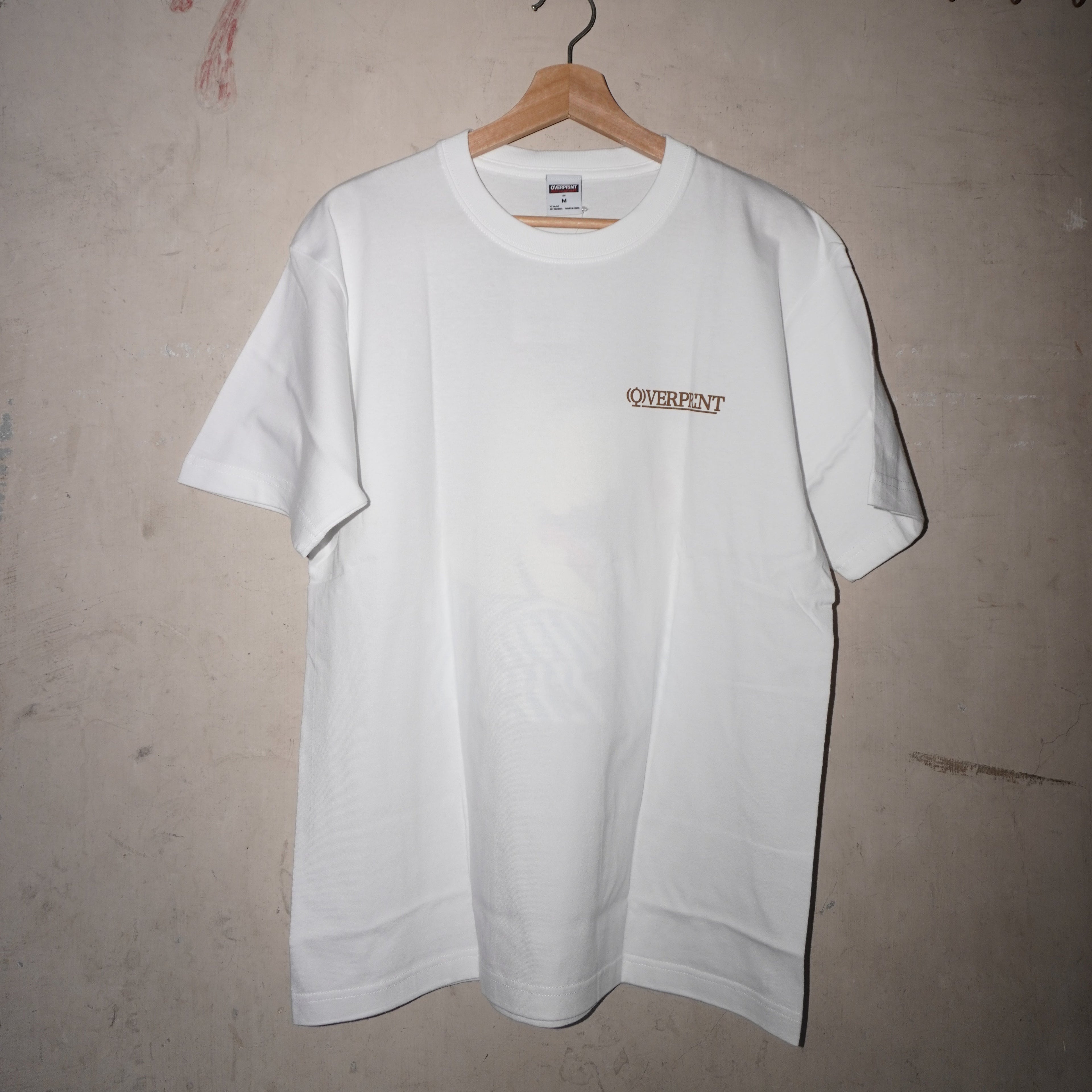 Over Print yinhao Tee_brown
