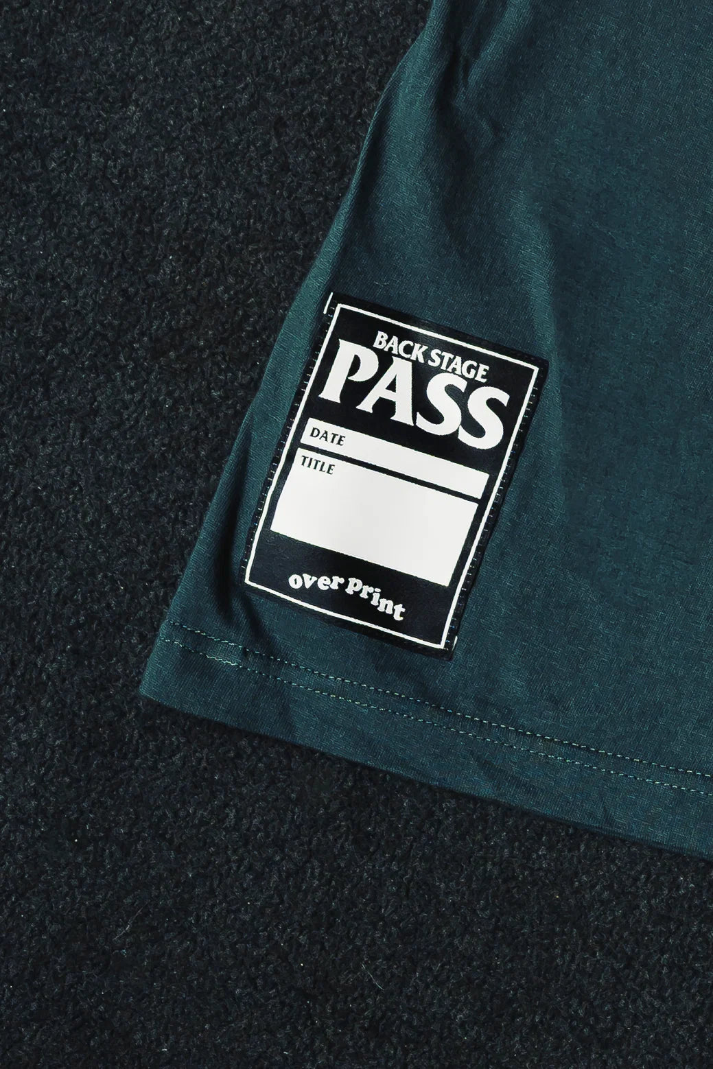 Over Print LIGHT FLOW Photo Tee