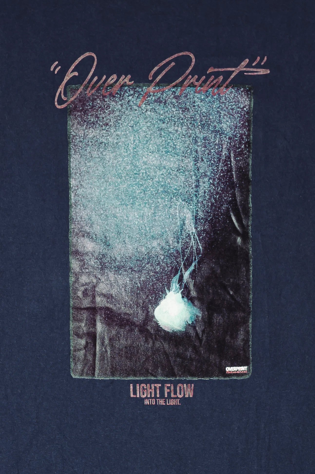 Over Print LIGHT FLOW Photo Tee