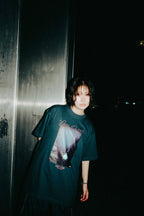 Over Print LIGHT FLOW Photo Tee