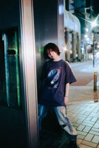 Over Print LIGHT FLOW Photo Tee