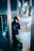 Over Print LIGHT FLOW Photo Tee
