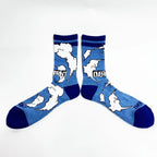Over Print - Sky socks