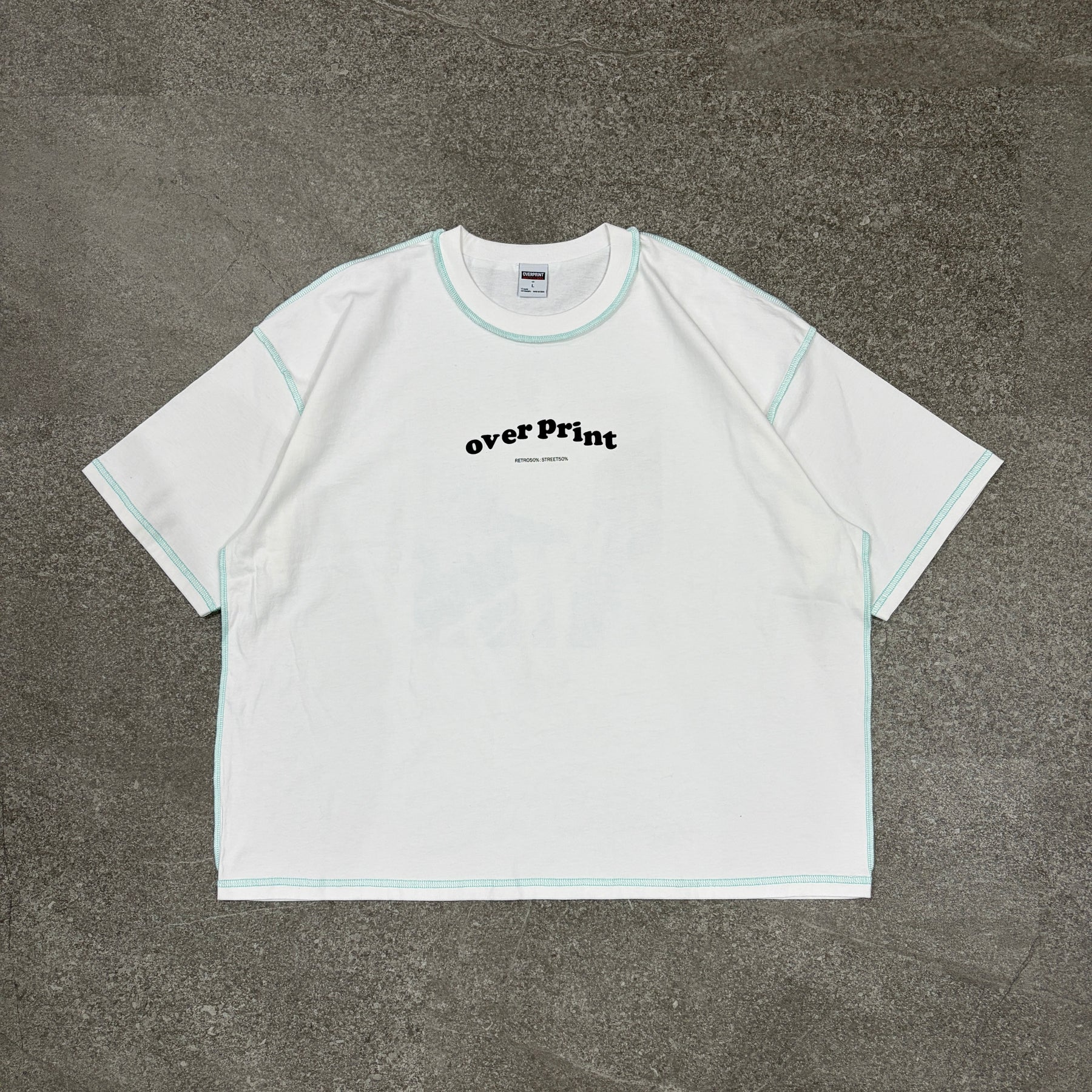 Over Print - sunset Tee