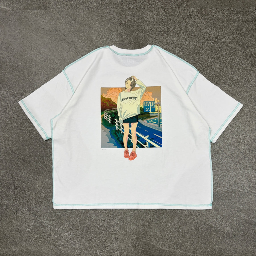 Over Print - sunset Tee