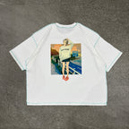 Over Print - sunset Tee