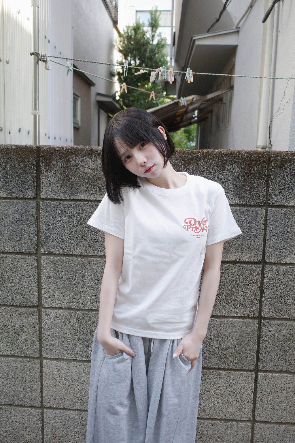 Over Print zerozerohero MERRY MERRY Tee