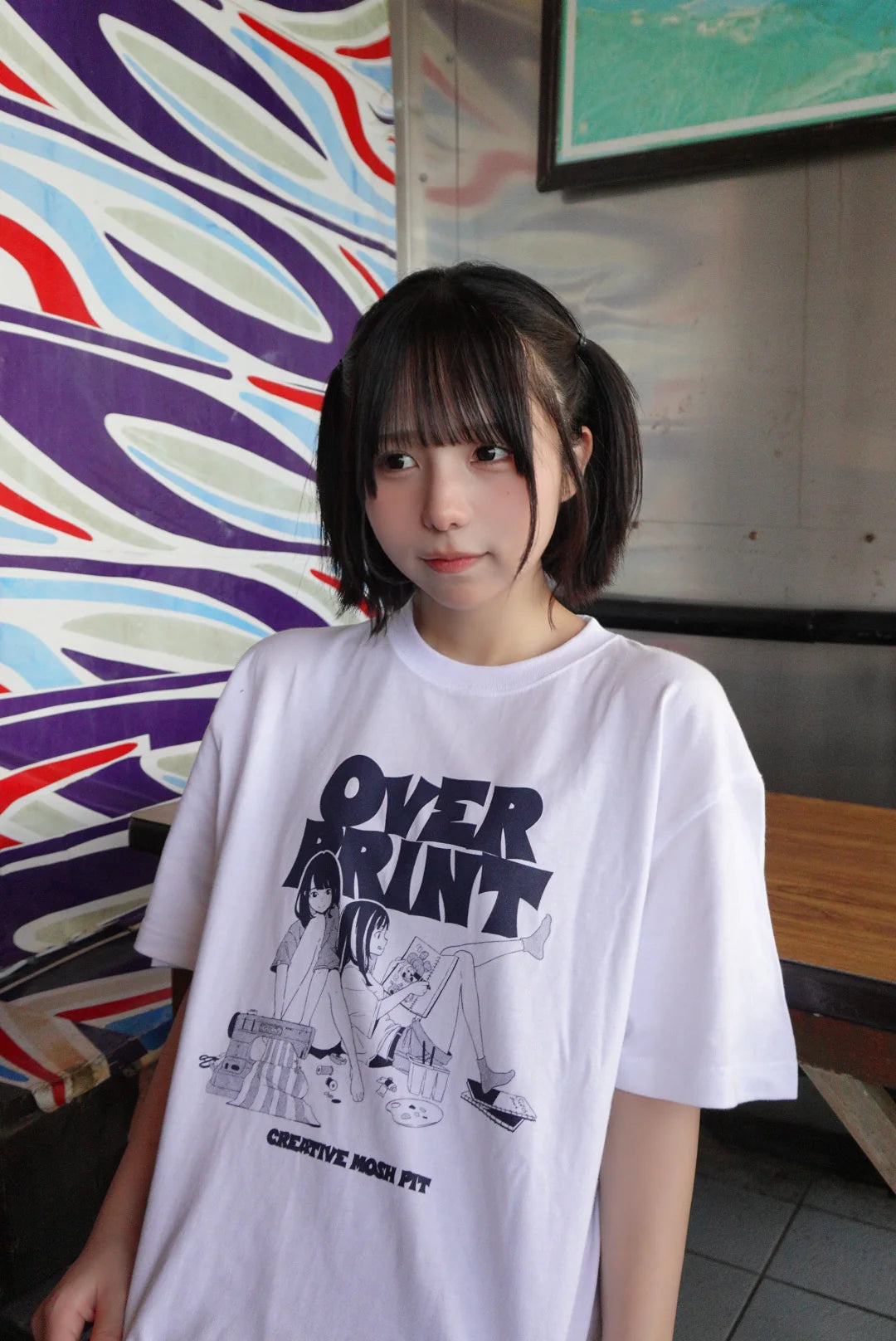 Over Print ART JAM Tee