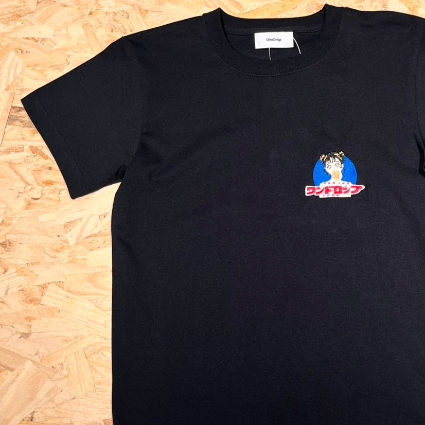 One Drop - Shimada Tsukasa Biscuit Embroidery T-shirt